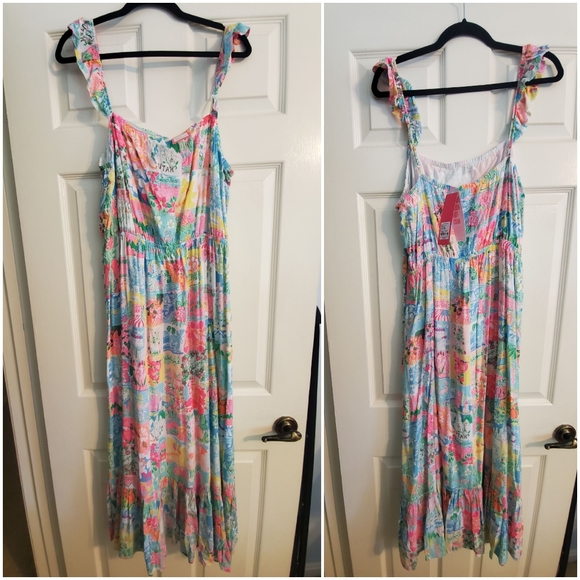 CRISTA MIDI IN MULTI POP UP LILLY STATE OF MIND - Picture 4 of 9